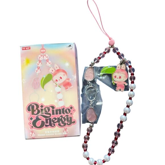 Pop Mart Labubu The Monsters Big into Energy Series Phone Charm Single Blind Box - Picture 9 of 9